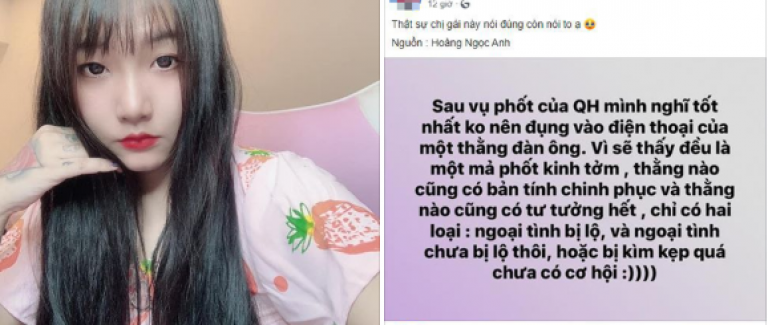 Hóng hớt chia sẻ tin Quang Hải lộ tin nhắn, nữ streamer tai tiếng nhận đủ “gạch đá”