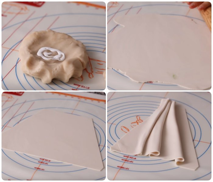 Tự làm túi xôi hoa đậu phong cách Hàn Quốc đang ‘làm mưa làm gió’ mạng xã hội <3Phần tạo hình này được ứng dụng từ cách làm bánh gato từ đường fondant. Do đâ…