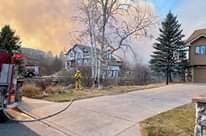 ACTIVE WILDFIRE: Here are some photos shared by the Colorado Springs Fire Department of the fire near Bear Creek Park West, close to the Skyway neighborhood. We