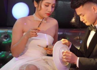 Đôi nam nữ bị CĐM “ném đá” gay gắt vì chụp ảnh cưới phong cách “xào ke, bay lắc” phản cảm