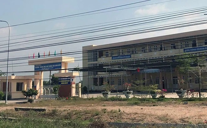 Trường THPT Đốc Binh Kiều. Ảnh: Vietnamnet