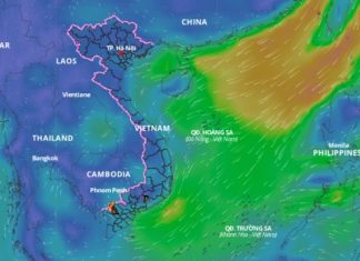 Tiềm ẩn nguy cơ hình thành các vùng nhiễu động trên biển trong giai đoạn cuối tháng 4 đầu tháng 5. Ảnh minh họa: VNDMS.
